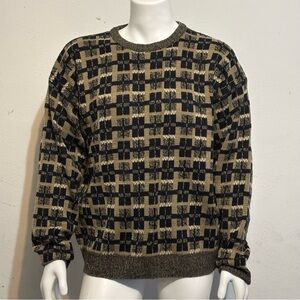 Windridge Men's Geometric Acrylic Sweater Size XLT
